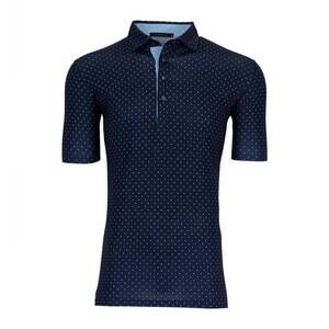 NEW GREYSON CLOTHIERS men's icon g short sleeve polo in maltese blue